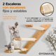 thumbnail image 4 of Hamaca para Gatos con Escaleras de Yute | Repisas para Gatos Grandes | Muebles para Gatos de Pared | Gimnasio para Gatos Interior Seguro y Decorativo, 4 of 8