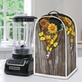 thumbnail image 5 of HELLHERO Sunflower Butterfly Design Kitchen Blender Dust Covers 1pc Polyester 15.94"H x 9.45"L x 7.28"W for Kitchen Reusable, 5 of 6