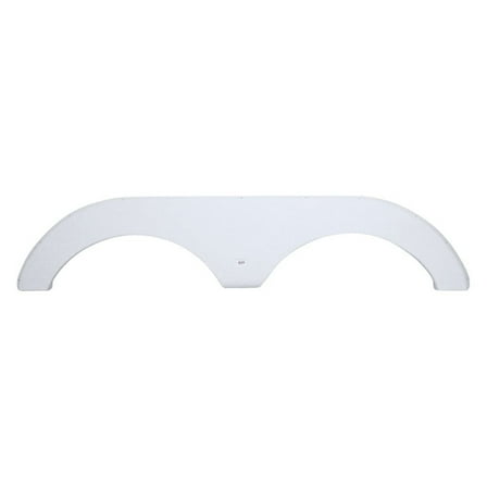 ICON 12033 Tandem Axle Fender Skirt FS2033 for Forest River - Polar White