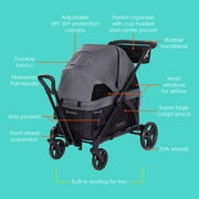 Navigator 2-in-1 Stroller Wagon - Dash Black