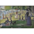 thumbnail image 3 of Georges Seurat 14x11 Black Modern Framed Museum Art Print Titled - A Sunday on the Grande Jatte (1884), 3 of 5