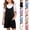 Black, variant on Girls Summer Romper with Adjustable Straps, Sleeveless Loose Casual Jumpsuit Overalls Shorts Pants with Pockets (White, 9-10 Years)