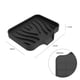 thumbnail image 4 of Ygjytge Soporte Esponja Fregadero Portátil Drenable para Jabonera Silicona para Baño (negro), 4 of 6