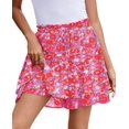 thumbnail image 1 of Camisa sencilla y divertida para conciertos de country con volantes florales para mujer, 1 of 6