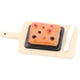 thumbnail image 5 of Juego de accesorios de cocina para niños, juguetes, comida en miniatura, escala 1/12, juego de comida para muñecas DIY, casa de muñecas, para regalo Pizza de arándanos, 5 of 9