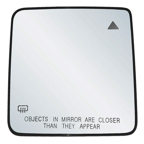 Passenger Side Mirror Glass Replacement For 18-24 Jeep Wrangler, 20-23 Gladiator Blind Spot Monitor (BSM)