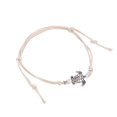 thumbnail image 2 of Xinyolin Turtle Charm Woven Ankle Bracelet, Women's Beach Jewelry, 2 of 8