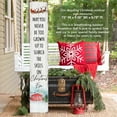 thumbnail image 3 of LifeSong Milestones "Christmas Eve" Sign White Christmas Outdoor Porch Decorations, 3 of 7