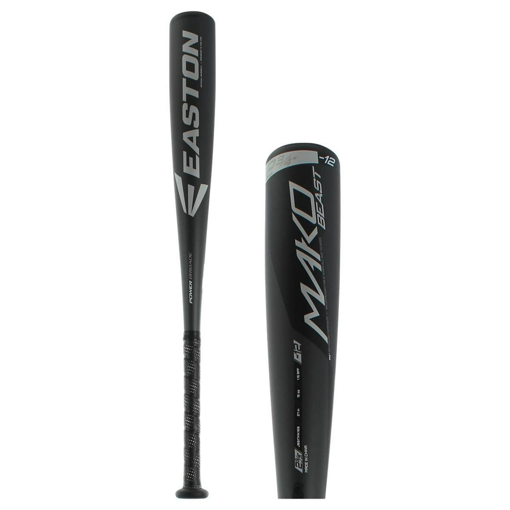 Easton Mako Beast Baseball Bat, 27" (12)