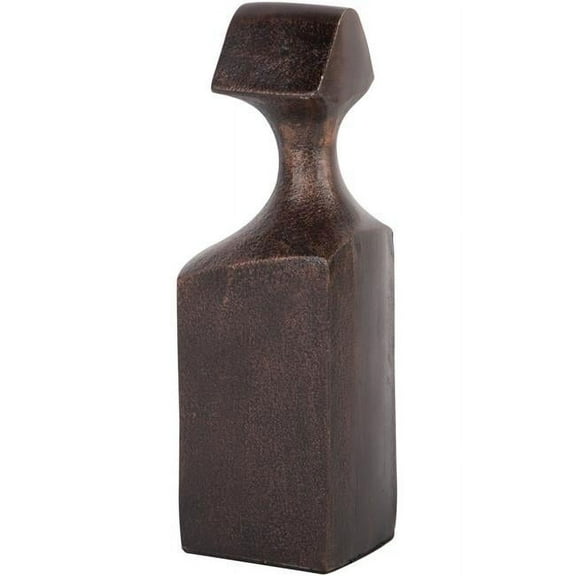 Home Essentials & Beyond 45205 9 in. Bronze Aluminum Decor Object