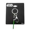 thumbnail image 2 of Llavero Star Wars Yoda Lightsaber de acero inoxidable, 2 of 4