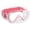 Pink, variant on Diving Masks for Kids, Goggles with Nose Cover, Elastic Strap, Tempered Glass, 180 °   Clear View, Anti-Fog Snorkel Mask for Ages 6-16