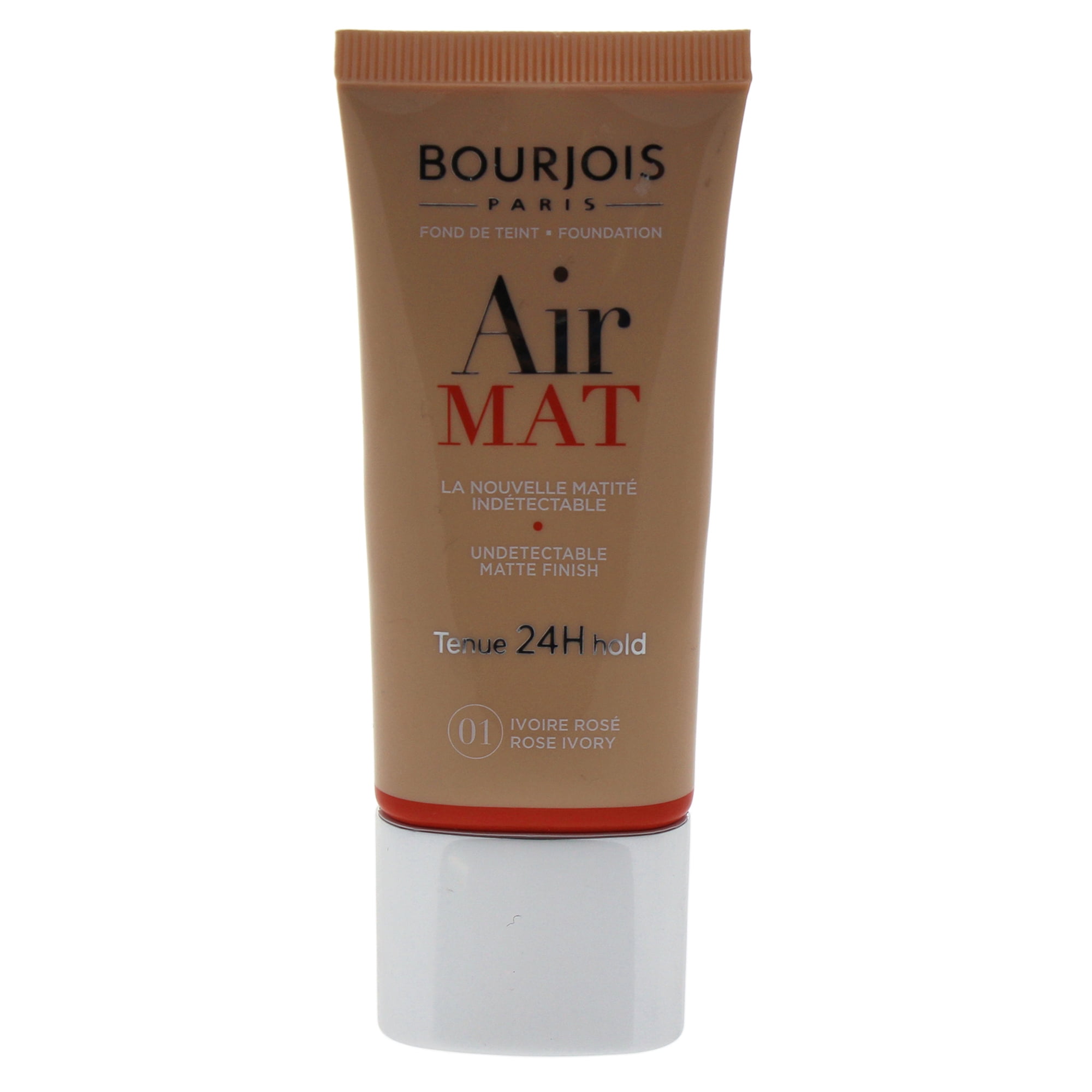 Air Mat Undetectable Matte Finish 24H Foundation 01 Rose Ivory by