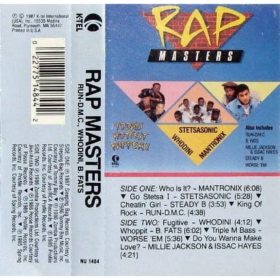 Rap Masters - Various Artists (Cassette)