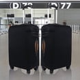 thumbnail image 5 of 1pcs Pull Rod Box Cover Travel Box Cover Dustproof Thickened High Elasticity Cloth Luggage Box Protective Cover black S, 5 of 5