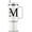 Letter M, variant on Letter M Tumbler with Lid and Straw 40oz, Personalized Tumbler with Initial, Initial Mug, Monogrammed Travel Mug with Initial M, Monogrammed Gifts for Women, Initial Gifts for Women