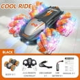 thumbnail image 1 of 2.4G Stunt Remote Control Car Double-sided Rolling Driving Drift Race RC Car Children's Electric Toy Boy Gift Remote Control Car Lights black, 1 of 6