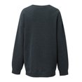 thumbnail image 5 of Blusa de manga larga suelta con estampado de moda para mujer, blusas informales con cuello redondo, sudaderas con capucha Fridja fjkfkj2500, 5 of 5