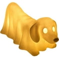 thumbnail image 2 of Gallickan Dachshund Night Light, Ghost Theme Halloween Decor, Cute Statue for Home, USB Operated, Quirky Bedroom, Pet Lover Item, A, 2 of 5