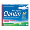 Claritin Loratadine, Indoor & Outdoor Allergies, Non-Drowsy, 10 ct, 3-Pack