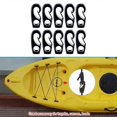 thumbnail image 2 of 10Pcs Black Plastic Bungee Hook Boats Shock Cord Hook Bungee Rope Rowing Boats Tie Cord Hook Kayak Accessories, 2 of 5