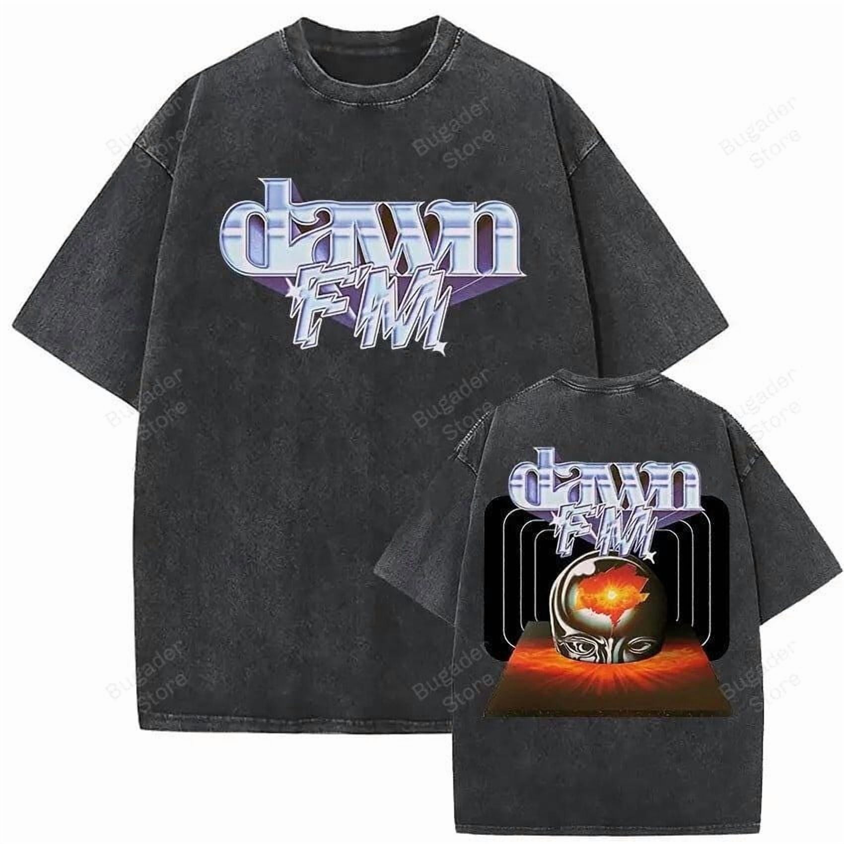 ミュージシャン The Weeknd Dawn FM Portrait Tee ミュージシャン The Weeknd Dawn FM Portrait Tee ミュージシャン The