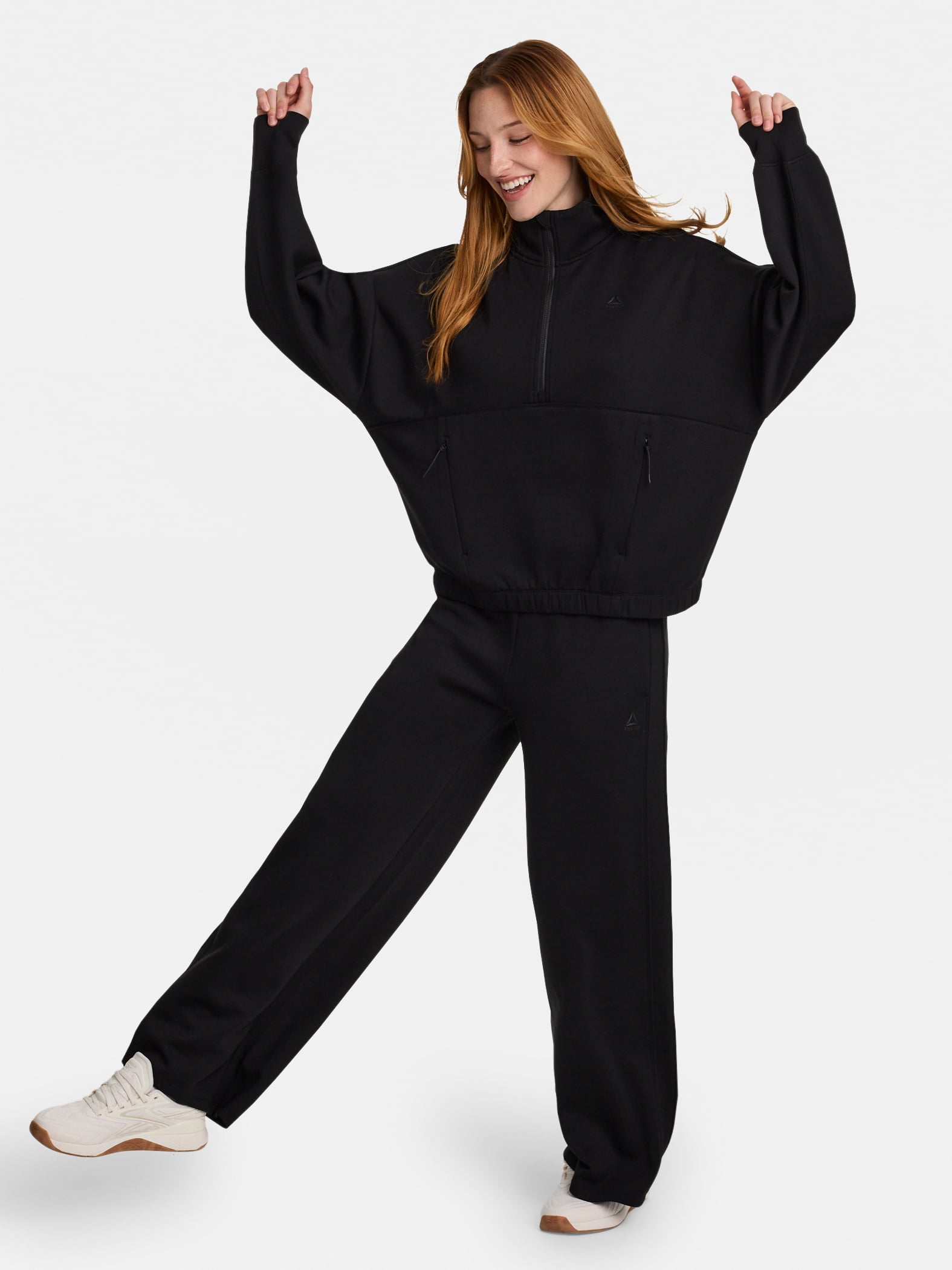 Reebok Women's Momentum 1/2 Zip Sweatshirt, Sizes XS-4X