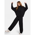 thumbnail image 5 of Reebok Women's Momentum 1/2 Zip Sweatshirt, Sizes XS-4X, 5 of 7