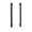 Flat Black, variant on Sure-Loc Barn-Md2 14" Back To Back Sliding Barn Door Pull - Black