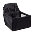 thumbnail image 2 of Portable Pet Car Seat for Small Dogs Black Reinforced Pet Travel Carrier with Safety Strap Ventilated Mesh Pockets for Road Trips and Daily Commutes, 2 of 5