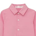 thumbnail image 5 of BLVB Boys' Long Sleeve Dress Shirts Classic Collared Button-Down Tshirt Toddler Kids Cotton Top Boys Clothes, 5 of 7
