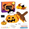 thumbnail image 2 of Kit de Crochet para Principiantes Halloween DIY Calabaza Fantasma Tejido a Mano para Niños Adultos Amantes Del Crochet, 2 of 6