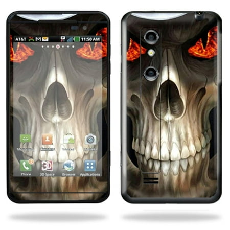 - Mightyskins Protective Vinyl Skin Decal Cover for LG Thrill 4G Cell Phone wrap sticker skins Evil Reaper