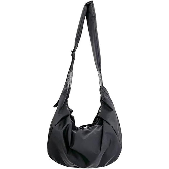 MMYGU Hobo Bag for Women Casual Quilted Shoulder Purse Waterproof Travel Messenger Bag Lightweight Crescent Handbag