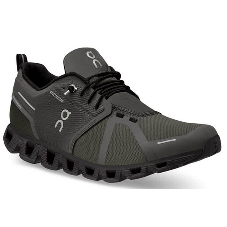 On OLIVE BLACK Men s Cloud 5 Waterproof Terry Sneakers US 9 M Walmart