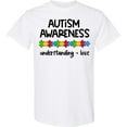 thumbnail image 3 of Inktastic Autism Awareness Understanding and Love with Puzzle Pieces T-Shirt, 3 of 5