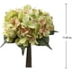 thumbnail image 3 of Flores artificiales de boda, flores falsas, ramo de hortensias de imitación, arreglos florales, flores DIY para decoración del jardín del hogar, 1 paquete, 3 of 6