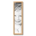 thumbnail image 2 of ArtToFrames 6" x 24" Red Oak Wood Picture Frame, 6x24 inch Brown Wood Poster Frame (WOM-4878), 2 of 7