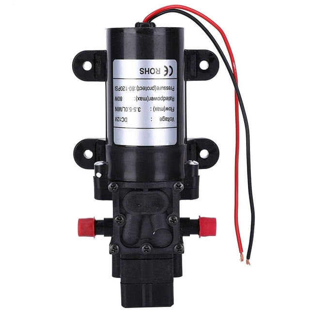 Mini bomba de diafragma inteligente para purificador de agua, 12 V CC, FL3210-80 W, diámetro de salida de 10 mm.