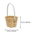 thumbnail image 2 of TABLETREANDS Rectangular Woven Flower Basket Khaki 8Pcs, 2 of 6