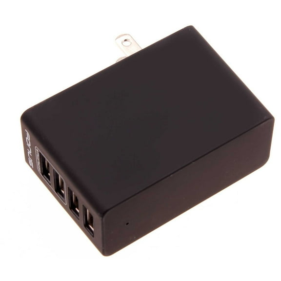 34W Home Charger for Nokia G400 5G Phone - 4-Port USB 6.8A Wall AC Plug Power Adapter D2D Compatible With Nokia G400 5G Model