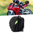 thumbnail image 4 of Motorcycle Rear Bag Rear Pouch Motorcycle Saddle Bag Waterproof Oxford Cloth HighDensity Woven Reflective Universal, 4 of 7
