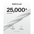 thumbnail image 3 of Cable USB A a USB C Belkin de 3 m y 15 W para iPhone 16 y 15, color blanco, 3 of 8