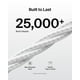 thumbnail image 3 of Cable USB-A a USB-C trenzado Belkin de 1 m, blanco (paquete de 2), 3 of 8