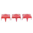 thumbnail image 2 of Herwey Four Claw Rivets, Decorative Rivet, 200Pcs Square Rivets Metal Stylish DIY Shoes Bags Hats Decoration Accessories 9mm, 2 of 8