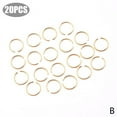 thumbnail image 2 of DLQT 20pcs Colored Light Plate C-Shaped Nose Rings, 2 of 8