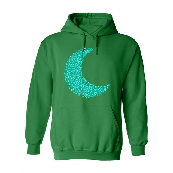 Colorful Moon Hoodie Women -SPIdeals Designs, Female 3X-Large