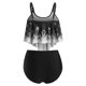 thumbnail image 4 of Traje de baño de dos piezas con estampado de bikini cómodo y elegante para mujer Conjunto de ropa de playa OAVQHLG3B Store  lin121212, 4 of 4