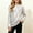 A436 Silver, variant on Xdegoge Teen Kids Girls Metallic Shiny Shirt Long Sleeve Holographic Pullover Tops Dance Performance Wear Sparkle Festival Outfit, Size 12-13