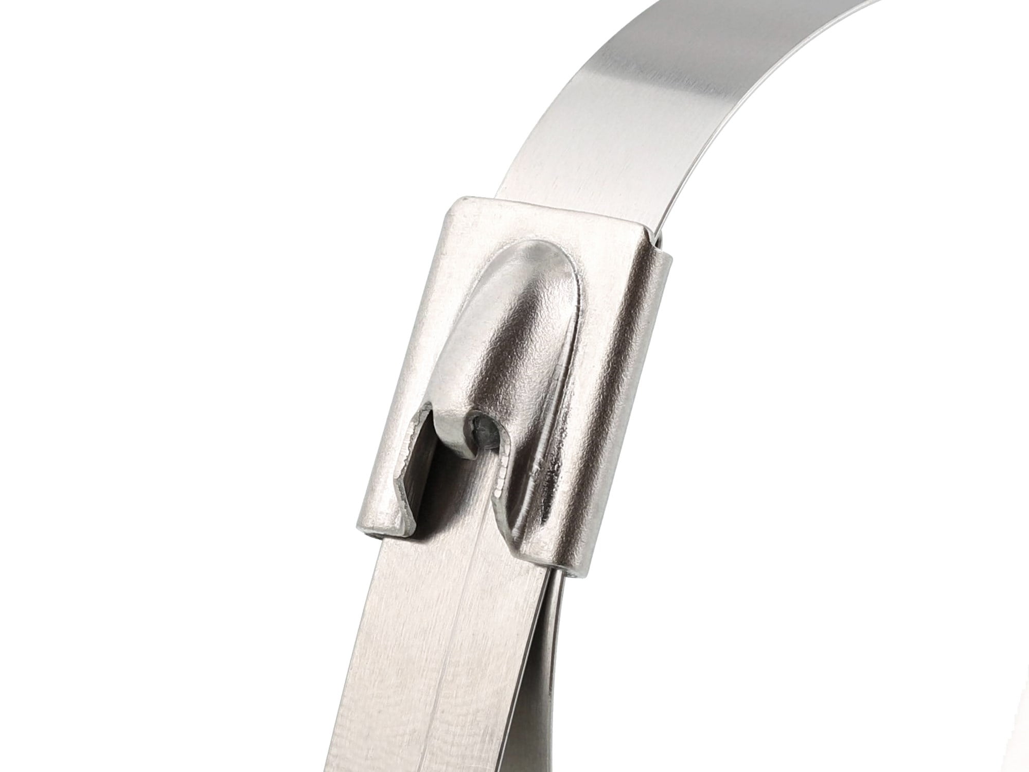 Secure Cable Ties 12 Inch Heavy Duty Stainless Steel Cable Tie - 100 Pack
